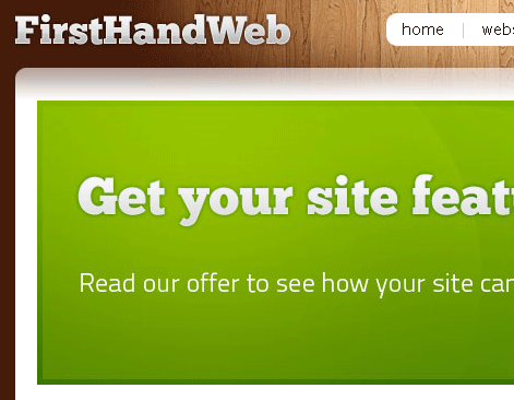 First Hand Web