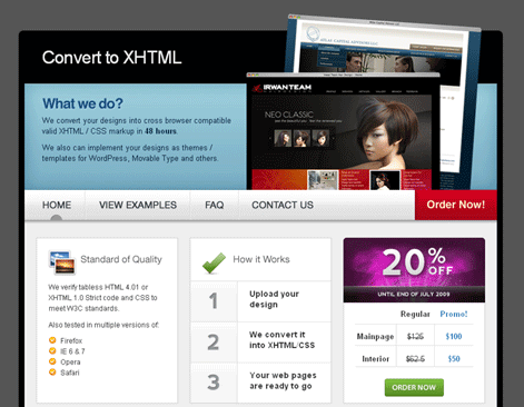 Convert to Xhtml
